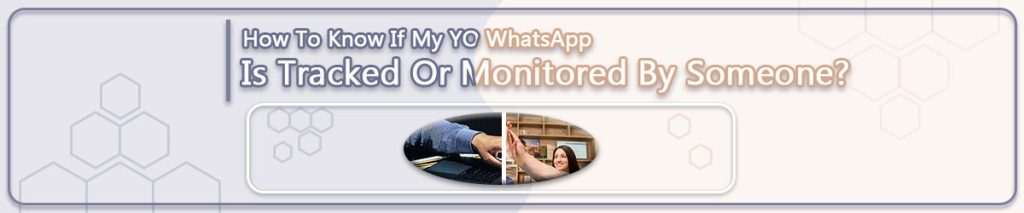 YO WhatsApp is tracked or monitored