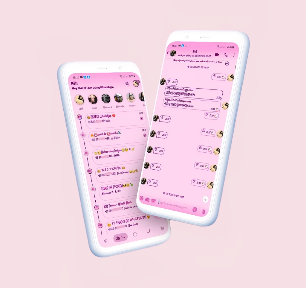 Customised yo whatsapp themes