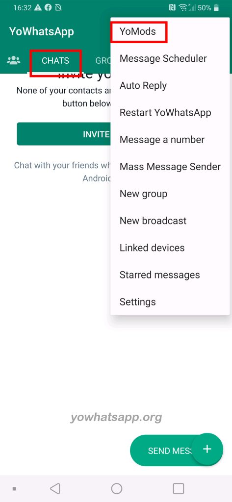 How to Change Font in Yo WhatsApp