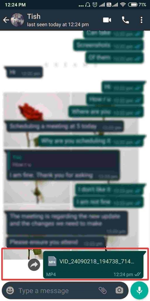How to Send Long Videos on Yo WhatsApp