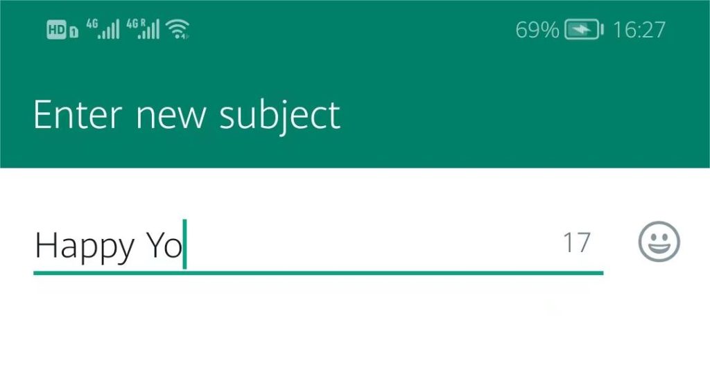 How to change group name in Yo WhatsApp