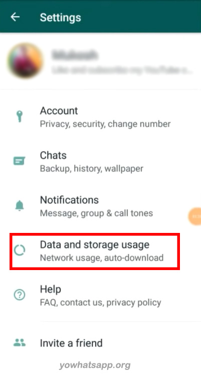 How to Stop Auto Download in Yo WhatsApp