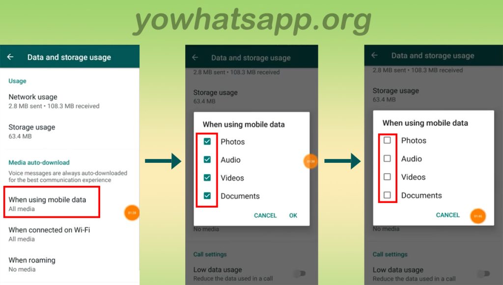 How to Stop Auto Download in Yo WhatsApp